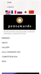 Mobile Screenshot of pentaward.org